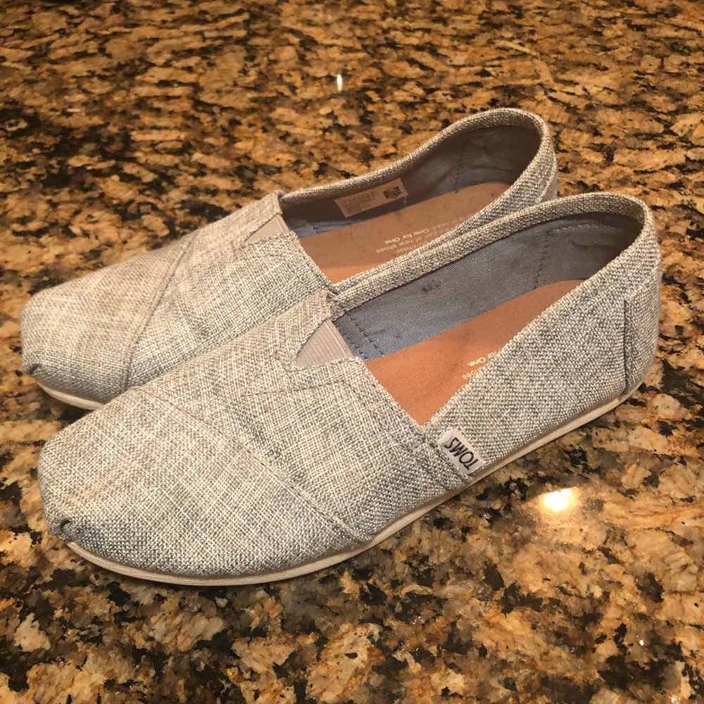 TOMS Canvas Slip Ons